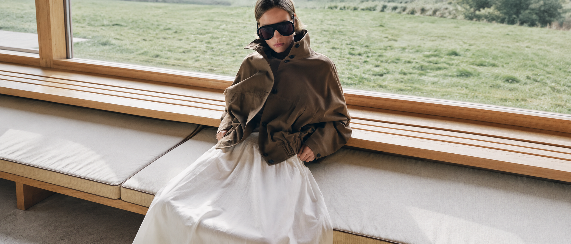 Modern layered womenswear